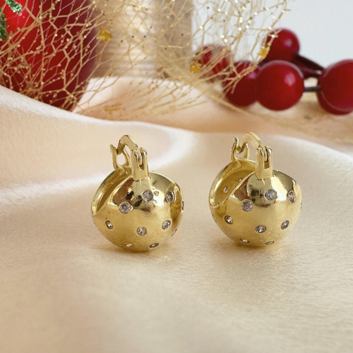 Aros Bolitas con Circones