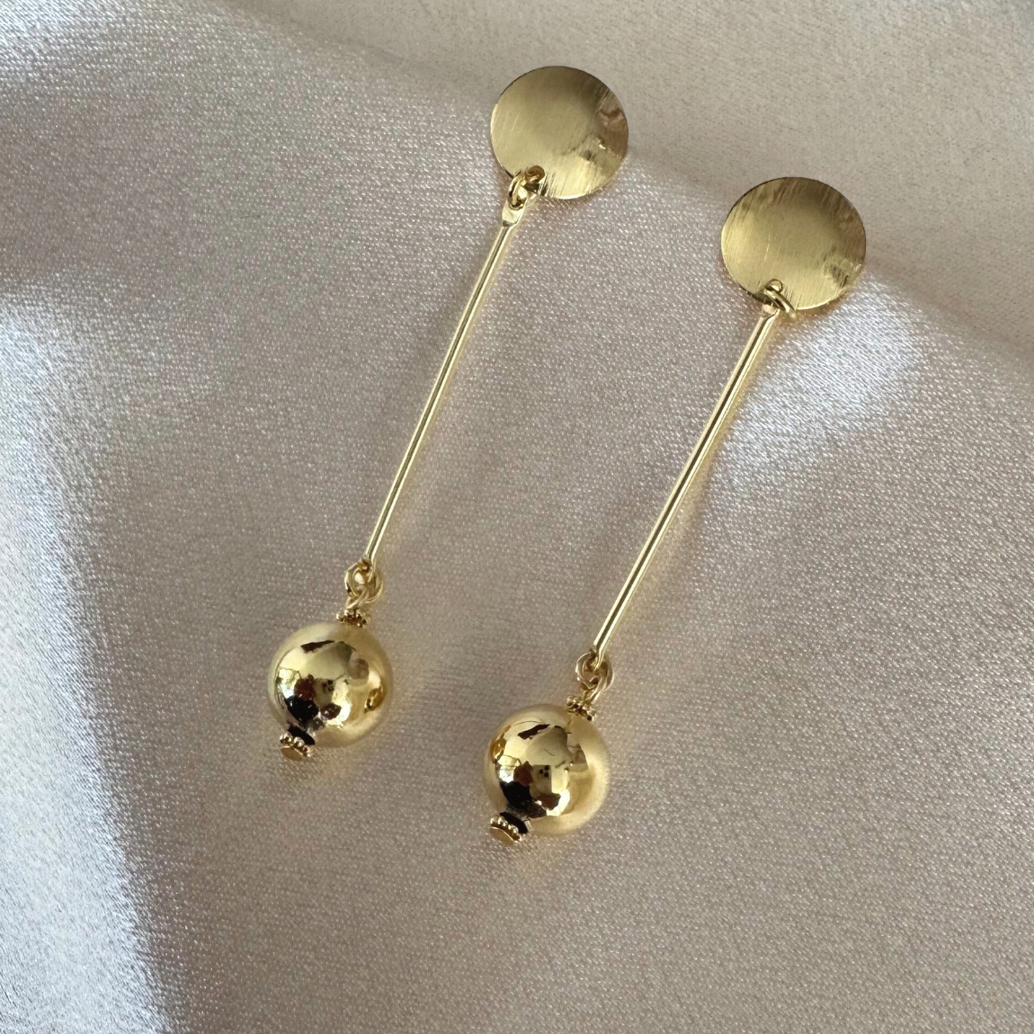 Aros Péndulos Dorados