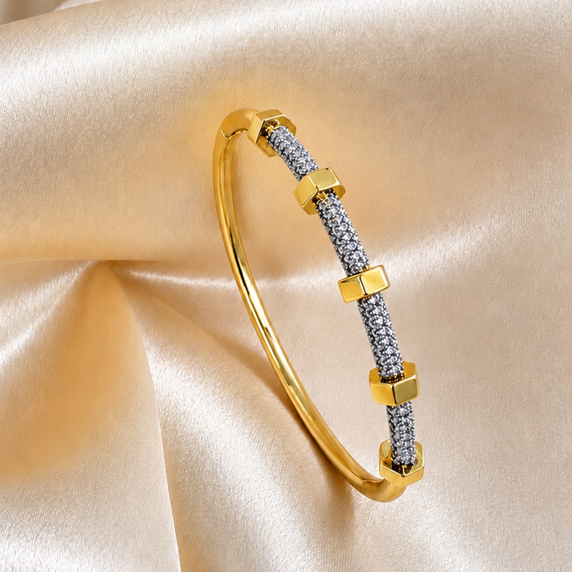Brazalete Tuerca con Circones