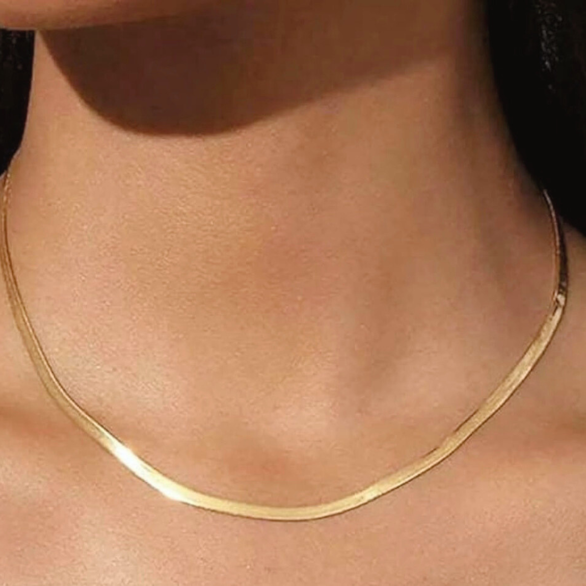 Cinta Dorada 18K 40cm/4mm