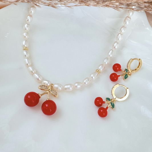 Collar Dulce Cherry