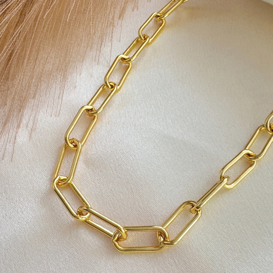 Collar Clip Dorado