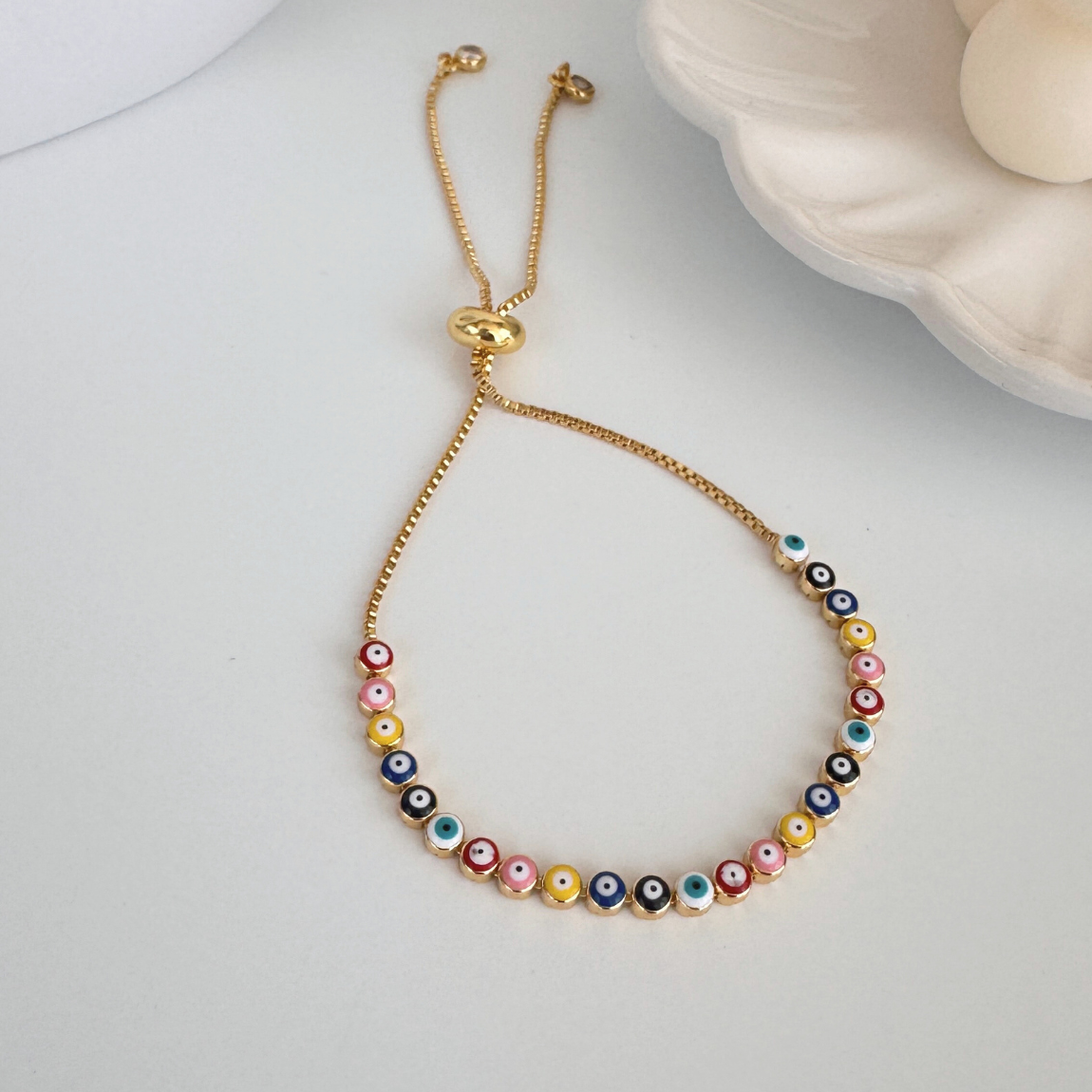 Pulsera Ajustable  Multicolor – Protección