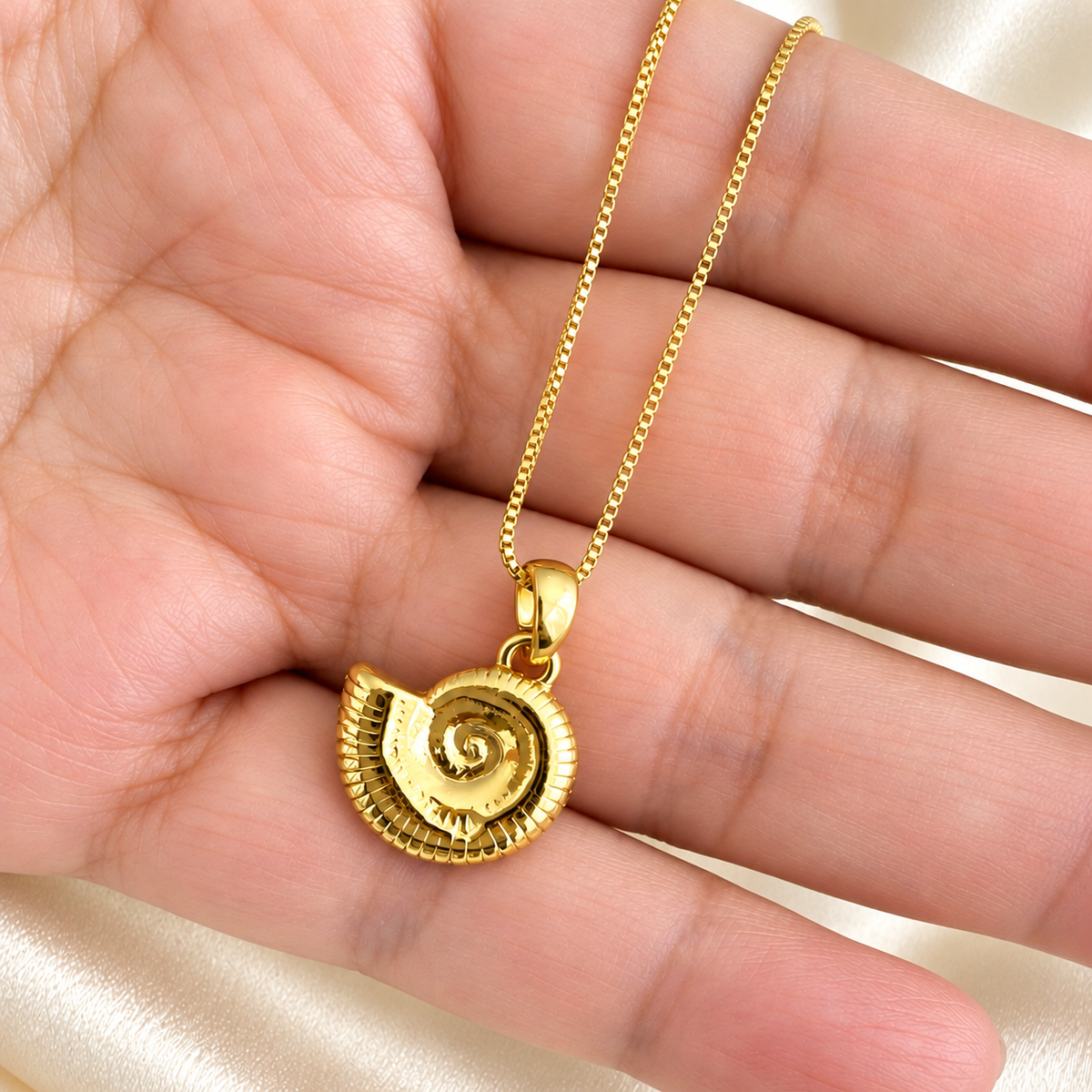 Collar Espiral del Mar